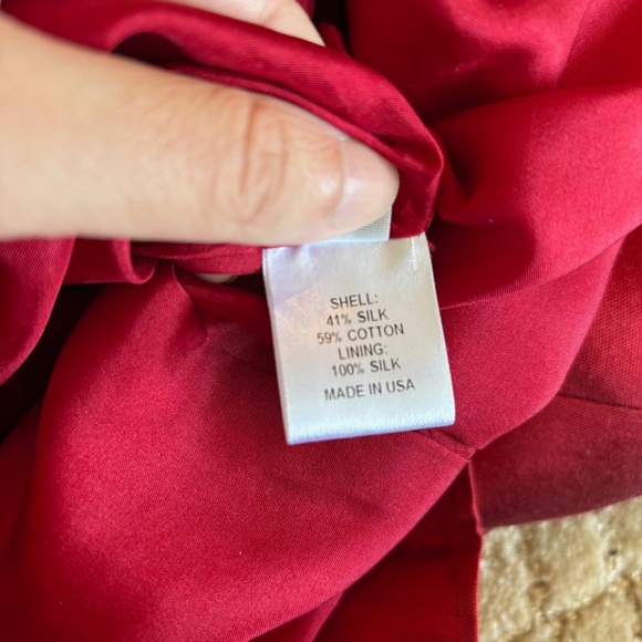 Kora Rae Red Bustier Dress Size 2 - Picture 5 of 5